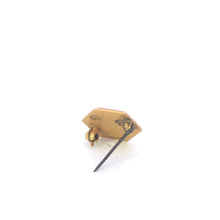 Load image into Gallery viewer, 10K 1950&#39;s Black &amp; Decker Enamel Lapel Pin/Brooch Yellow Gold