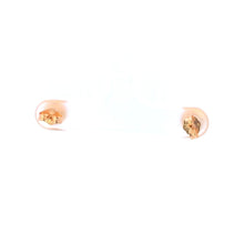 Load image into Gallery viewer, 14K 6.8mm Round Vintage Ball Sphere Stud Earrings Yellow Gold