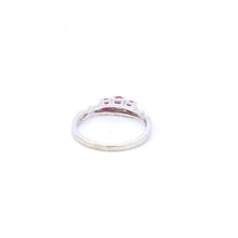 Load image into Gallery viewer, 14K Ruby Diamond Promise Engagement Ring Yellow Gold