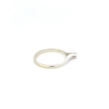 Load image into Gallery viewer, 10K Diamond Solitaire Classic Promise Simple Ring White Gold