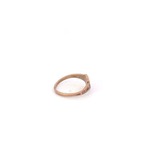 Load image into Gallery viewer, 10K Victorian Shield Child&#39;s Monogram Signet Ring Yellow Gold