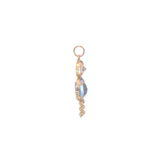 Load image into Gallery viewer, 14K September Birthstone Baby CZ Vintage Charm/Pendant Yellow Gold