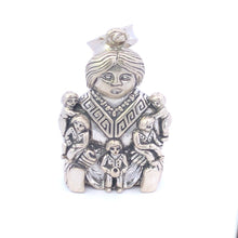 Load image into Gallery viewer, Sterling Silver Ornate Kachina Doll Native American Pendant