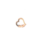 Load image into Gallery viewer, 14K Heart Curvy Vintage Love Symbol Charm/Pendant Yellow Gold