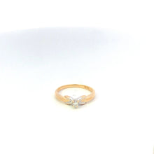 Load image into Gallery viewer, 14K Princess Diamond Promise Engagement Ring Yellow Gold