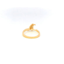 Load image into Gallery viewer, 14K Marquise Sapphire Diamond Wrap Wedding Ring Yellow Gold