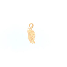 Load image into Gallery viewer, 14K Classy Lady Diamond Cut Cursive Letter Word Pendant Yellow Gold