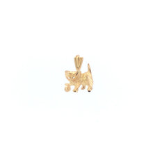 Load image into Gallery viewer, 14K Kitty Cat Kitten Animal Pet Cute Charm/Pendant Yellow Gold