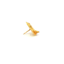 Load image into Gallery viewer, 14K Rocket Ship Space Shuttle Astronaut Lapel Pin/Brooch Yellow Gold