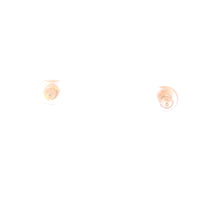 Load image into Gallery viewer, 14K 5.2mm Vintage Round Ball Sphere Stud Earrings Yellow Gold