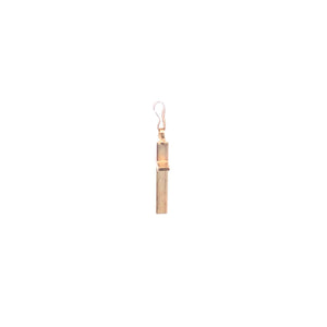 14K Cross Squared Christian Faith Symbol Charm/Pendant Yellow Gold