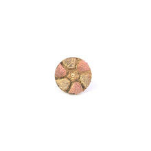 Load image into Gallery viewer, 10K 12k Black Hills Gold Leaf Round Vintage Lapel Pin/Brooch Yellow Gold