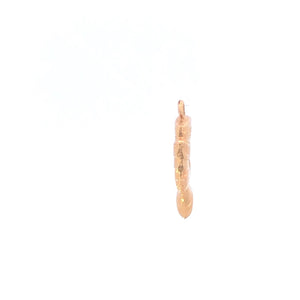 9K Egyptian Queen Nefertiti Bust Head Vintage Charm/Pendant Yellow Gold