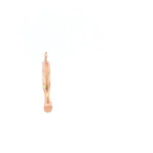 9K Egyptian Queen Nefertiti Bust Head Vintage Charm/Pendant Yellow Gold