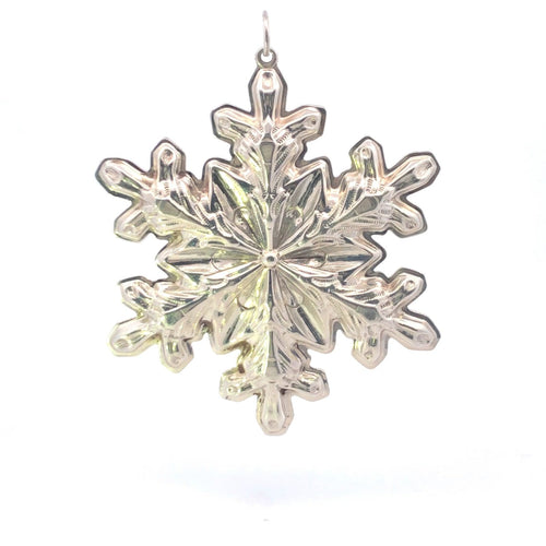 Sterling Silver 1973 Gorham Sterling Christmas Star Snowflake Ornament