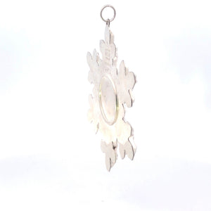 Sterling Silver 1973 Gorham Sterling Christmas Star Snowflake Ornament