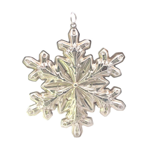Sterling Silver 1973 Gorham Sterling Christmas Star Snowflake Ornament