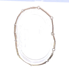 Load image into Gallery viewer, Sterling Silver 12k Gold Black Hills Leaf Vintage Bar Bracelet 7&quot;
