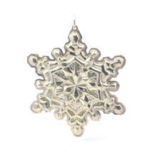 Load image into Gallery viewer, Sterling Silver 1971 Gorham Christmas Snow Flake Tree Ornament