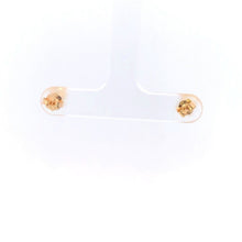 Load image into Gallery viewer, 14K Round Classic Vintage Solitaire Stud Earrings Yellow Gold