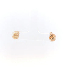 Load image into Gallery viewer, 10K 5.3mm Vintage Pearl Diamond Classic Stud Earrings Yellow Gold