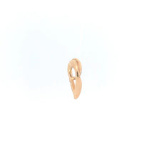 Load image into Gallery viewer, 10K Vintage Diamond Heart Love Symbol Loop Pendant Yellow Gold