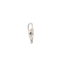 Load image into Gallery viewer, 10K Vintage Diamond Heart Love Symbol Pendant White Gold