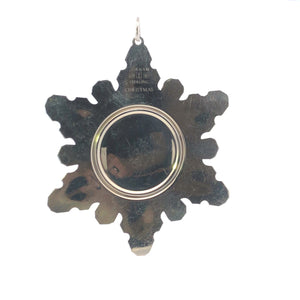 Sterling Silver 1971 Gorham Snowflake Star Christmas Ornament