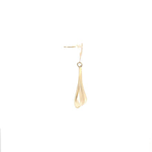 Load image into Gallery viewer, 14K Retro Loop Swirl Vintage Oval Single Earring Yellow Gold