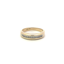 Load image into Gallery viewer, 10K 0.27 Ctw Diamond Wedding Band Ring Yellow Gold