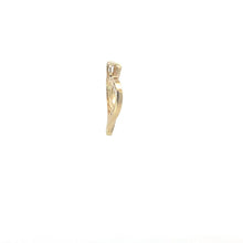 Load image into Gallery viewer, 10K Diamond Heart Love Symbol Romantic Pendant Yellow Gold