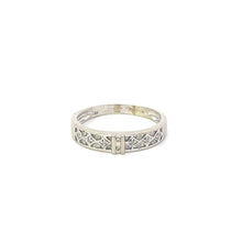 Load image into Gallery viewer, 10K Vintage Diamond Classic Statement Band Ring Yellow Gold