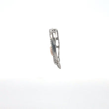 Load image into Gallery viewer, Sterling Silver 10k Gold Diamond Mom Heart Love Symbol Pendant