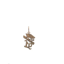 Load image into Gallery viewer, 14K 91 Class of 1991 Cap Graduate Diploma Charm/Pendant Yellow Gold