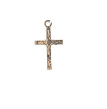 Load image into Gallery viewer, 14K Vintage Cross Christian Faith Symbol Charm/Pendant Yellow Gold