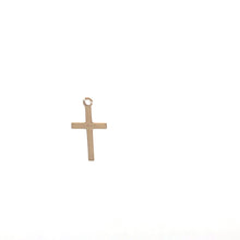 Load image into Gallery viewer, 14K Vintage Cross Christian Faith Symbol Charm/Pendant Yellow Gold