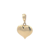 Load image into Gallery viewer, 14K Vintage Classic Puffy Heart Love Symbol Pendant Yellow Gold