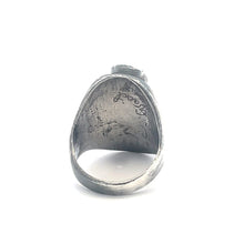 Load image into Gallery viewer, Sterling Silver Gary Vacit Turquoise Coral Zuni Native Amer. Ring
