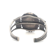 Load image into Gallery viewer, Sterling Silver Dendritic Agate Southwester Vintage Cuff Bracelet 6.75&quot;