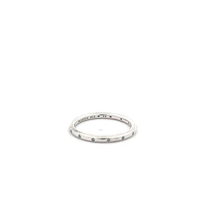 Sterling Silver Simply Sparkling Pandora CZ Stacking Band Ring