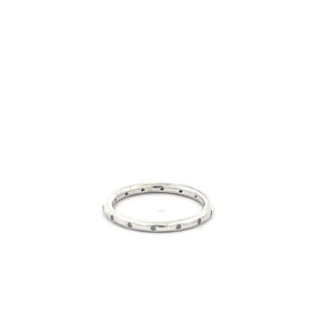 Sterling Silver Simply Sparkling Pandora CZ Stacking Band Ring