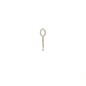 10K Eighth Note Music Musician Symbol Charm/Pendant Yellow Gold