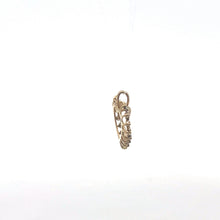 Load image into Gallery viewer, 10K Diamond Heart Love Symbol Romantic Pendant Yellow Gold