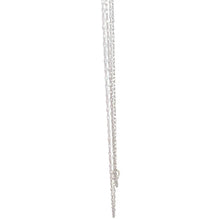 Load image into Gallery viewer, 10K 0.7mm Cable Link Rolling Cable Chain Necklace 18&quot; White Gold