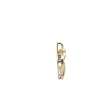 Load image into Gallery viewer, 10K Vintage Diamond Heart Love Valentine Pendant Yellow Gold