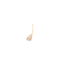 Load image into Gallery viewer, 10K Round Monogrammable Victorian Signet Stick Pin Yellow Gold
