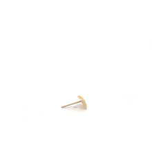 Load image into Gallery viewer, 14K Heart Love Symbol Single Vintage Stud Earring Yellow Gold