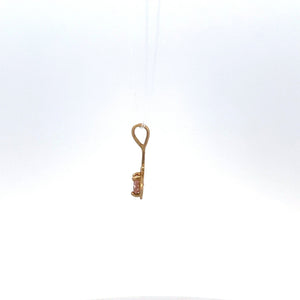14K #1 Number One Mom Mother's Day Charm/Pendant Yellow Gold