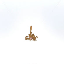 Load image into Gallery viewer, 14K #1 Number One Mom Mother&#39;s Day Charm/Pendant Yellow Gold