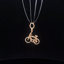 Load image into Gallery viewer, 14K Bicycle Vintage Bike Cycling Travel Charm/Pendant Yellow Gold